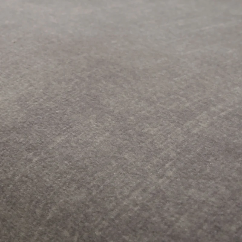 Lot de 2 chaises de salle à manger pivote à 180° coutures décoratives tissu gris et métal noir 04_0007406