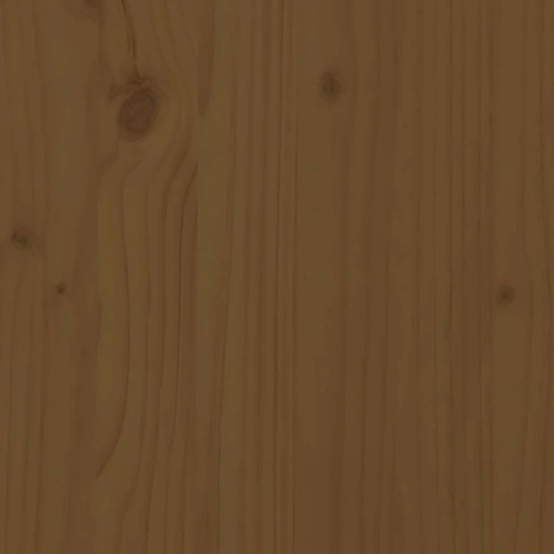 Table de chevet avec tiroir et compartiment avec porte 40 x 34 x 55 cm bois de pin marron DEC034134