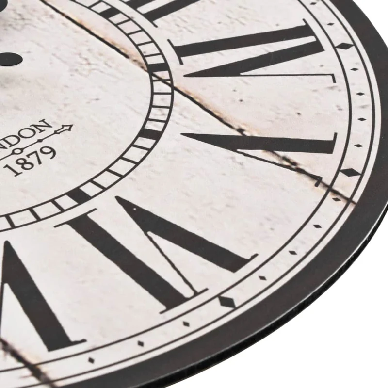 Horloge murale vintage Londres 30 cm DEC022257