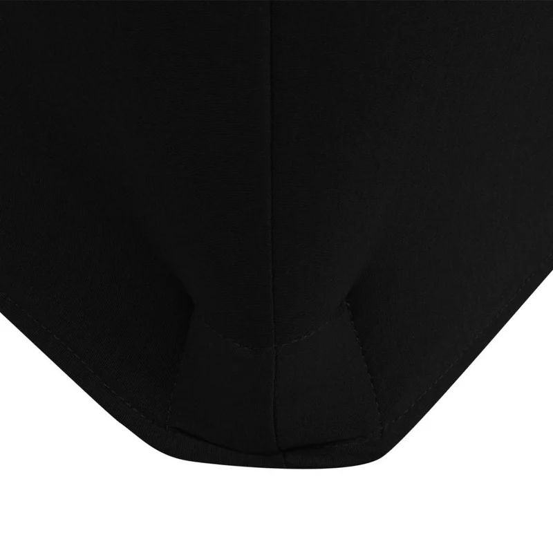 Housses extensibles pour table 2 pièces 243 x 76 x 74cm Noir DEC022432