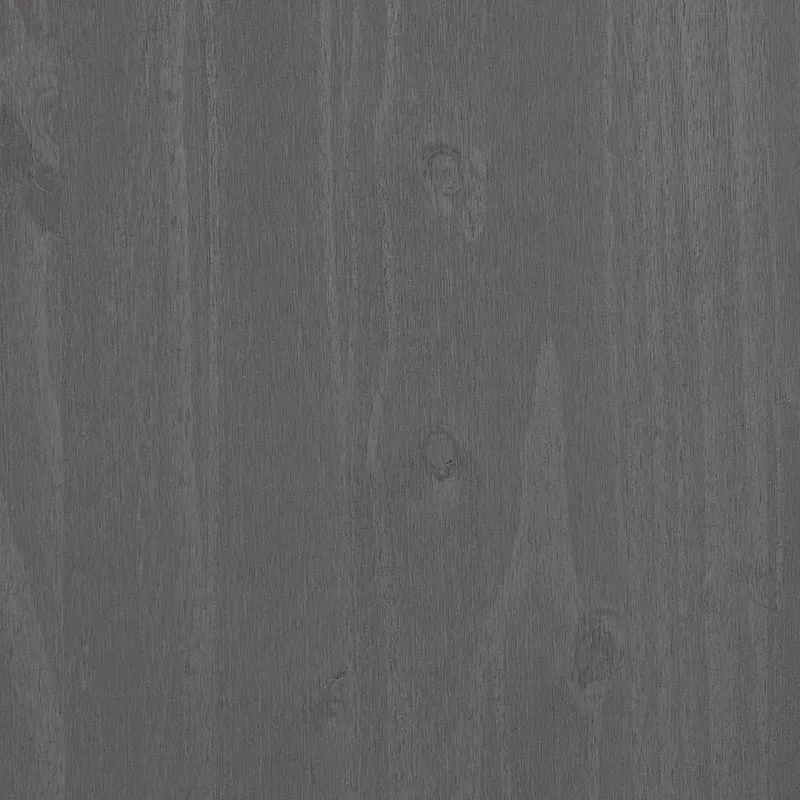 Lot de 2 tables de chevet avec tiroirs 40 x 35 x 44,5cm bois massif gris DEC036008