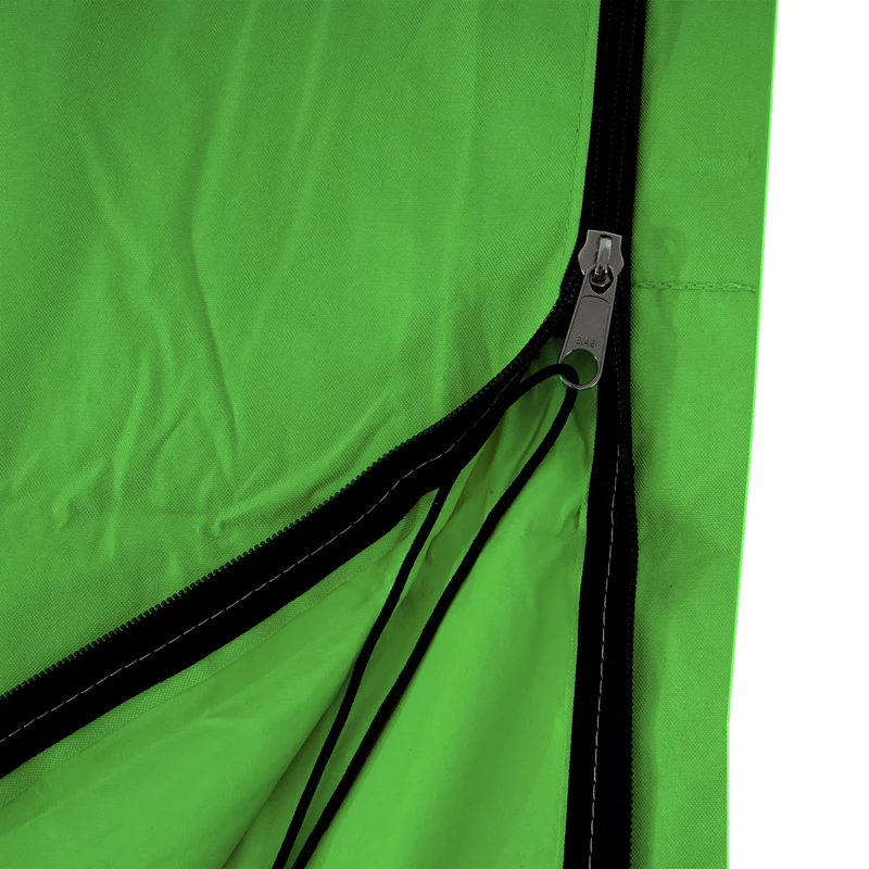 Housse de protection pour parasol jusqu'à 5m avec fermeture éclair vert 04_0002685