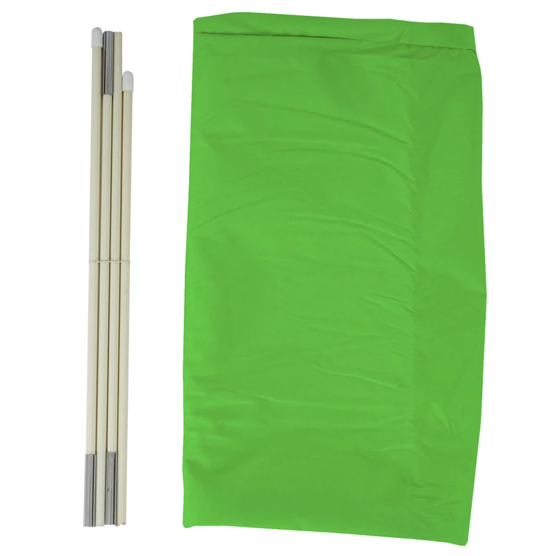 Housse de protection pour parasol jusqu'à 5m avec fermeture éclair vert 04_0002685