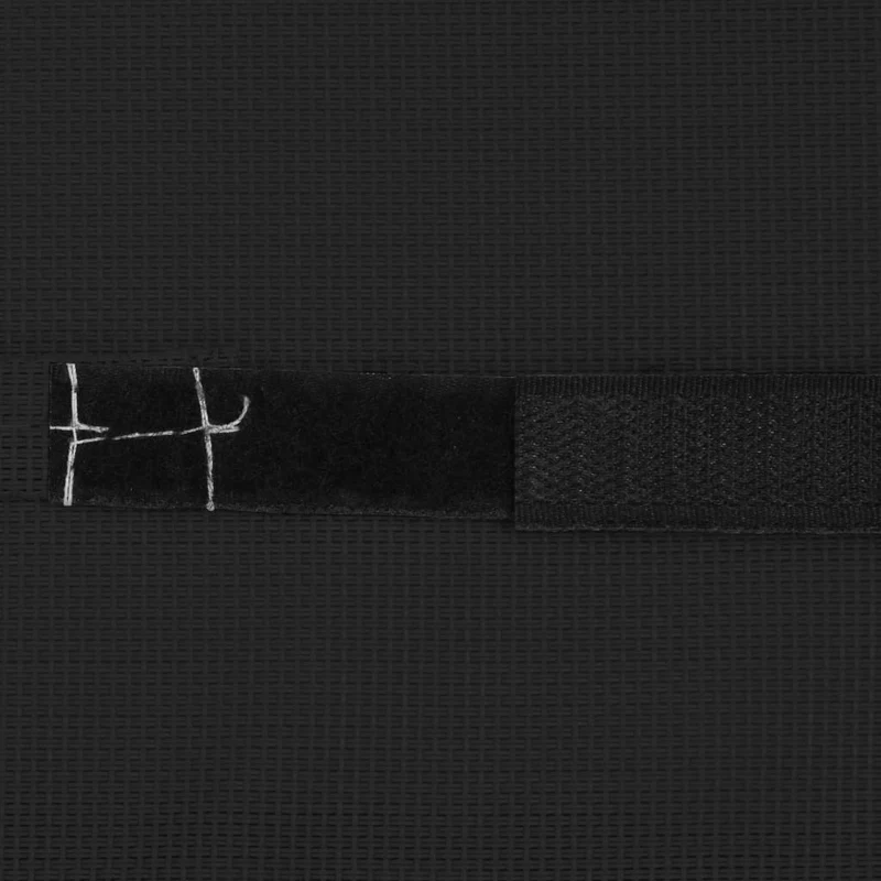 Appui-tête de chaise longue Noir 40x7,5x15 cm Textilène DEC021804