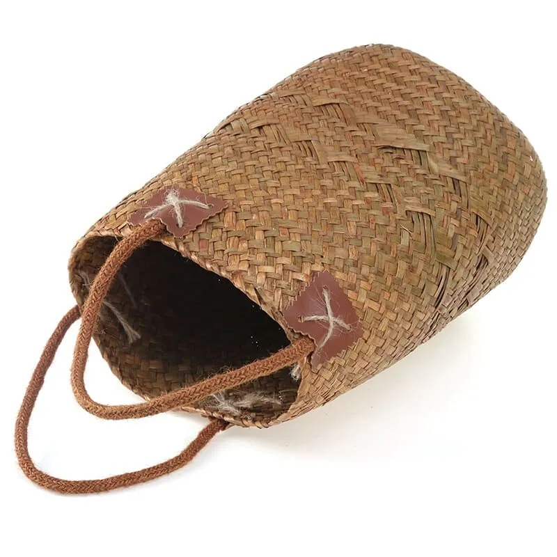Panier de rangement couleur naturel