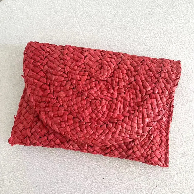 Pochette en paille fait à la Main pour femmes