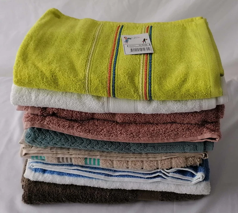 Drap de bain 70x130cm - 100% Coton - serviette toilette épaisse qualité - Couleurs au Choix