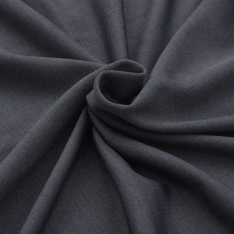 Housses extensibles pour table 2 pièces 120x60,5x74 cm Anthracite DEC022433