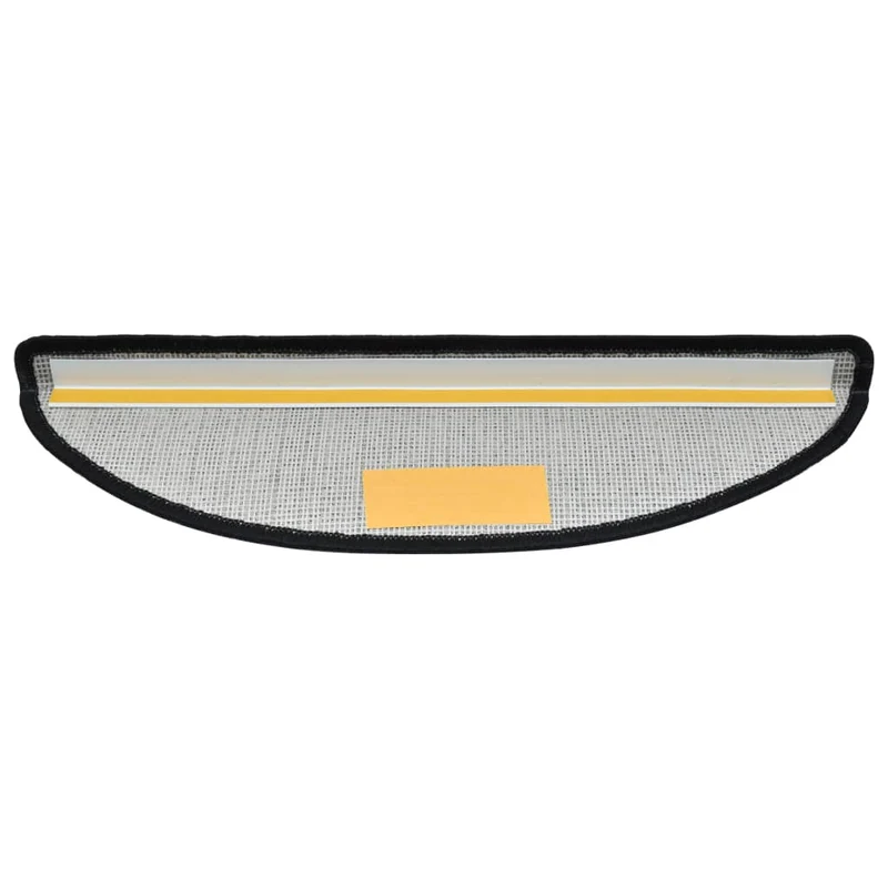 Tapis d'escalier 15 pièces Anthracite 56x17x3 cm DEC023544