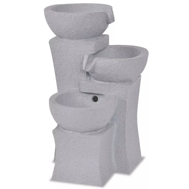 Fontaine d'intérieur avec lampe LED Polyrésine 27,2x27,8x39,5 cm DEC020768