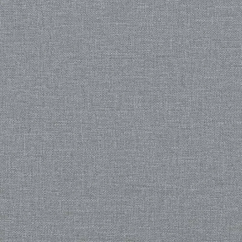 Repose-pieds tabouret bout de lit 77 x 55 x 31 cm en tissu gris DEC030263