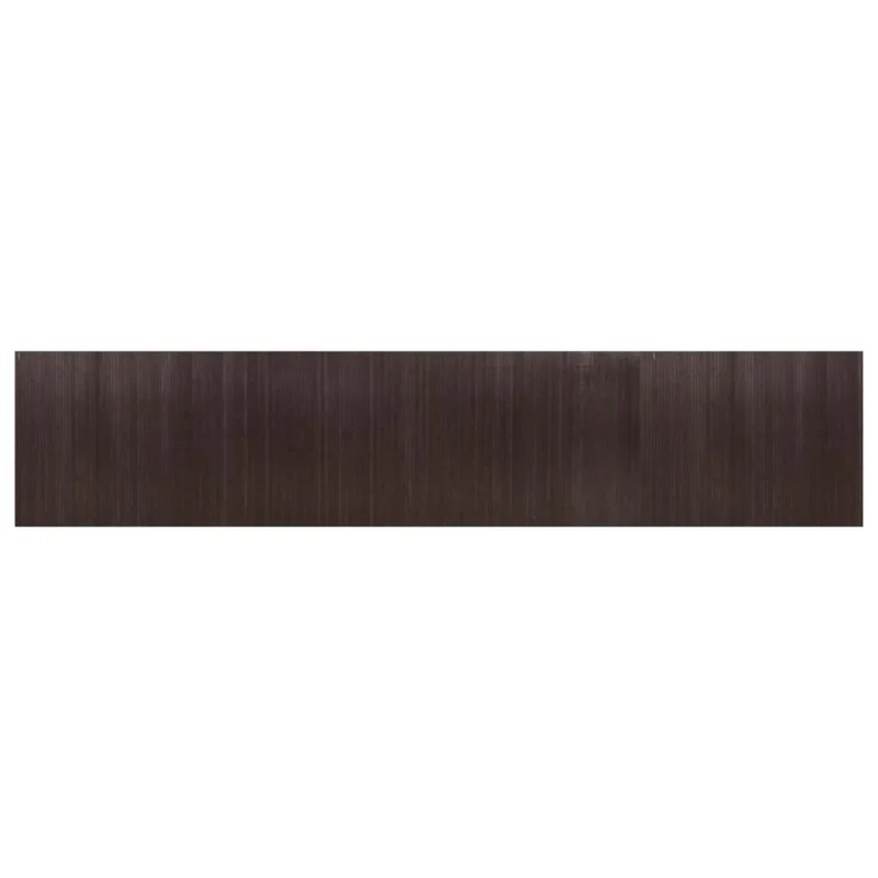 Paravent séparateur de pièce cloison 165 x 800 cm bambou marron foncé DEC031154