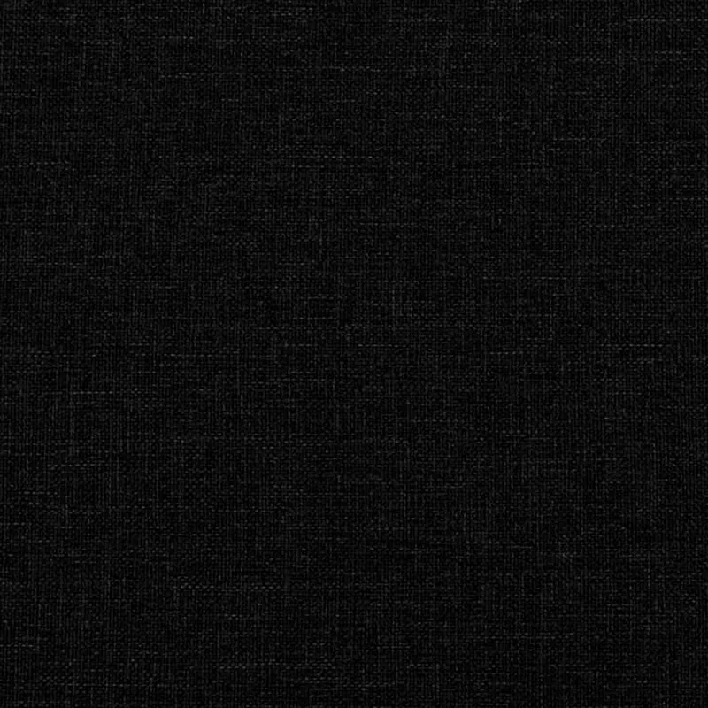 Repose-pieds tabouret bout de lit 60 x 50 x 41 cm tissu noir DEC030491