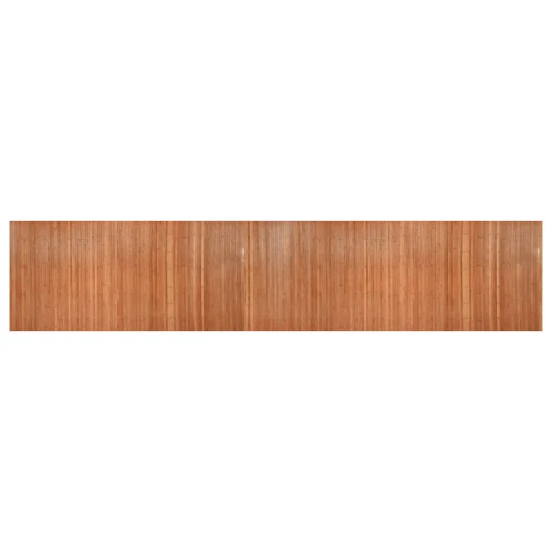 Paravent séparateur de pièce cloison 165 x 800 cm bambou marron DEC031150