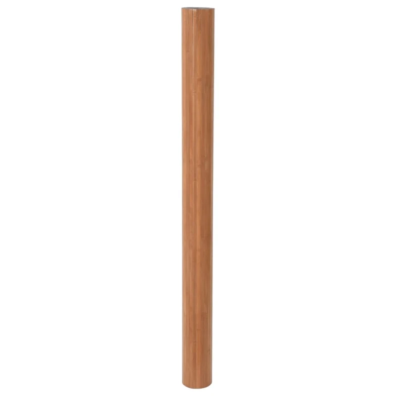 Paravent séparateur de pièce cloison 165 x 600 cm bambou marron DEC031149