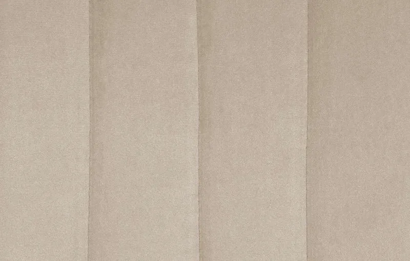 Lot de 2 tabourets de bar réglable en hauteur pivotant à 360° assise en velours crème couture verticale pied métal blanc 10_0005908