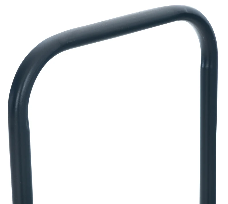 Range-bûches porte-bois de cheminée style industriel 120x120 cm en métal anthracite 10_0003581