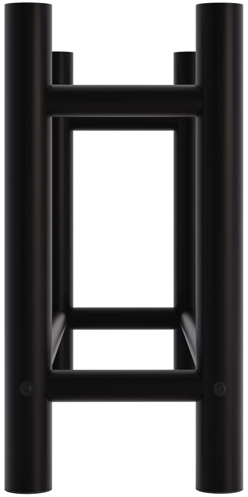 Range-bûches support bois de cheminée pour intérieur pieds ronds 80x60 cm en métal noir 10_0003571
