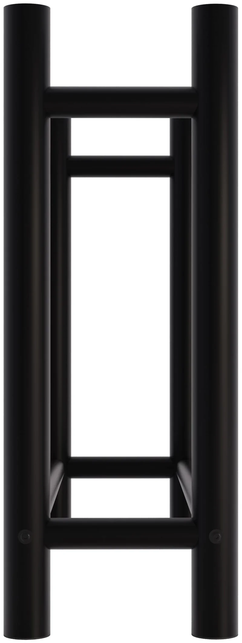 Range-bûches support bois de cheminée pour intérieur pieds ronds 80x80 cm en métal noir 10_0003572