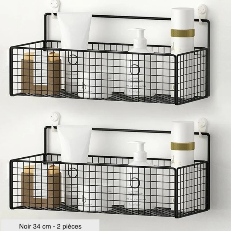 Etagère salle de bain sans percer ~ KAJA
