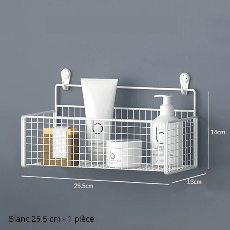 Etagère salle de bain sans percer ~ KAJA