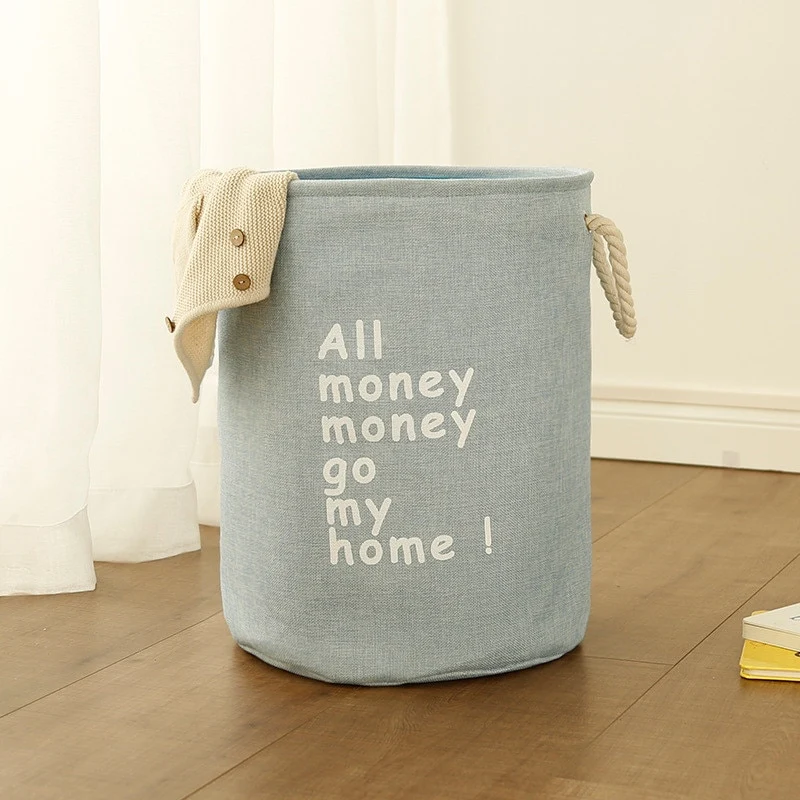 Panier à linge en jute ~ MONEY