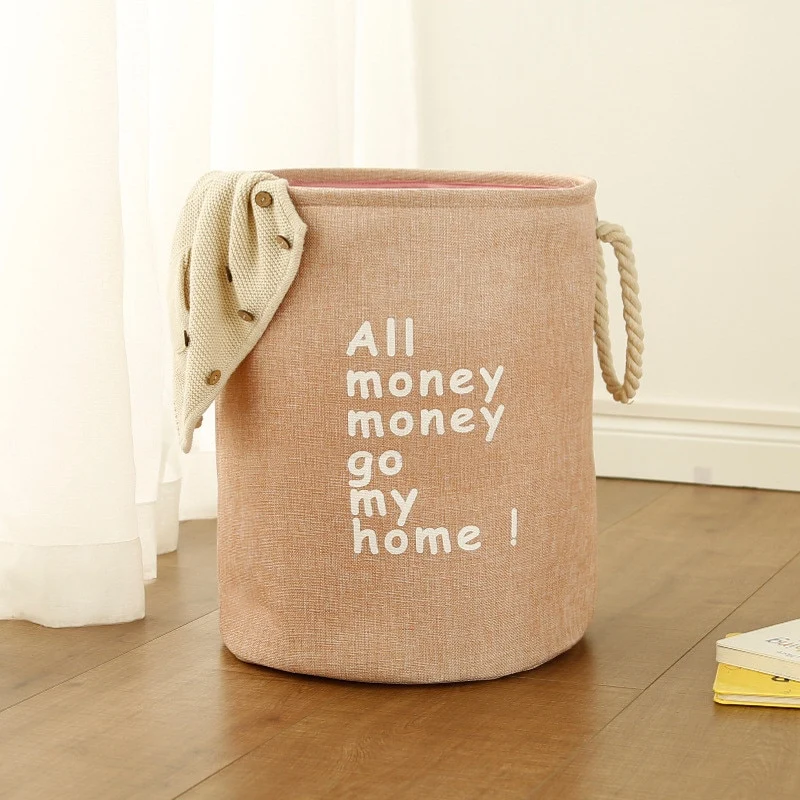 Panier à linge en jute ~ MONEY