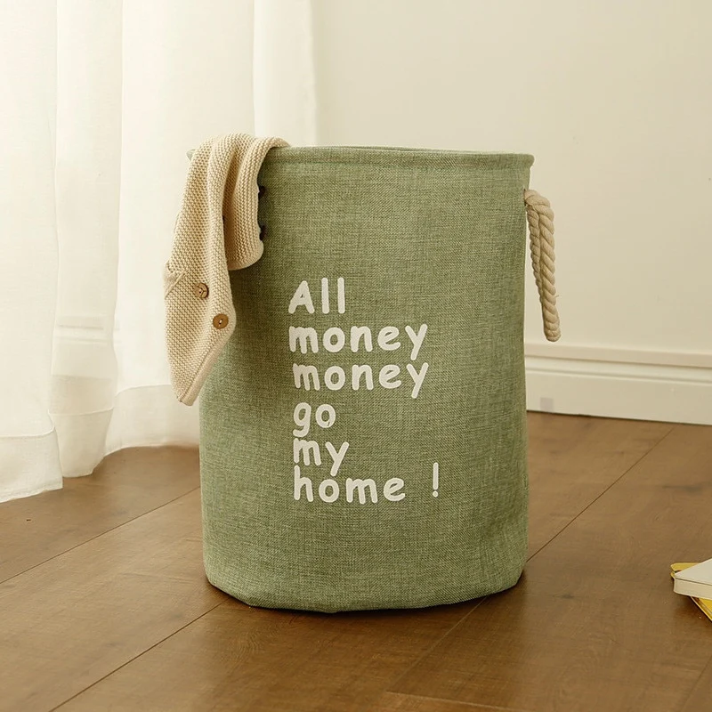 Panier à linge en jute ~ MONEY