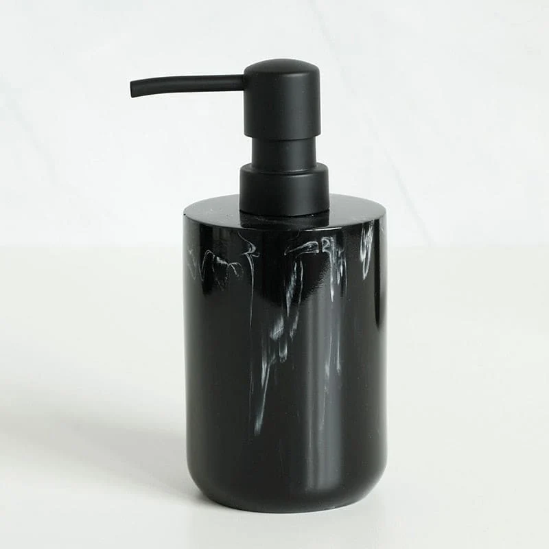 Accessoires salle de bain design noir ~ BLACK MARQUINA