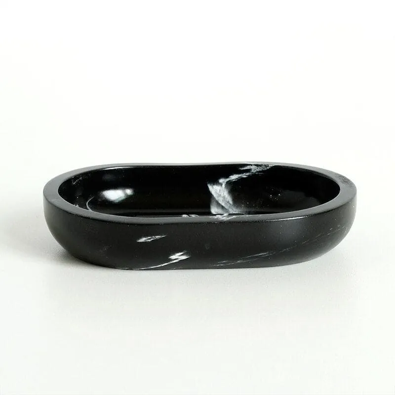 Accessoires salle de bain design noir ~ BLACK MARQUINA
