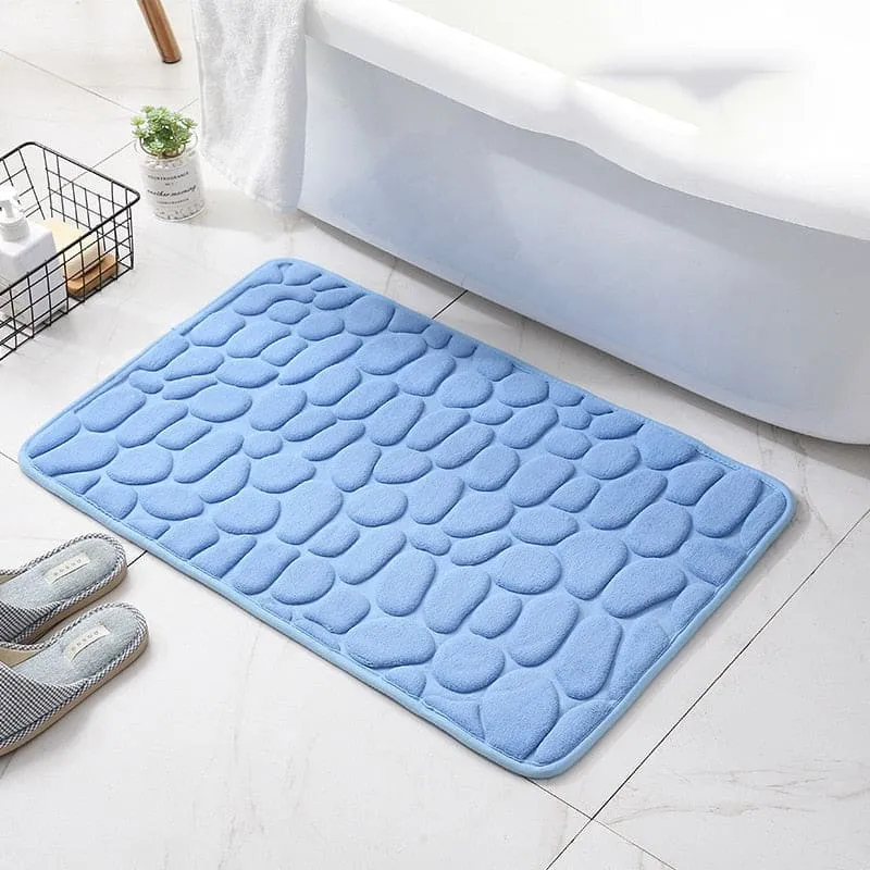 Tapis de bain antidérapant à mémoire de forme ~ GALET