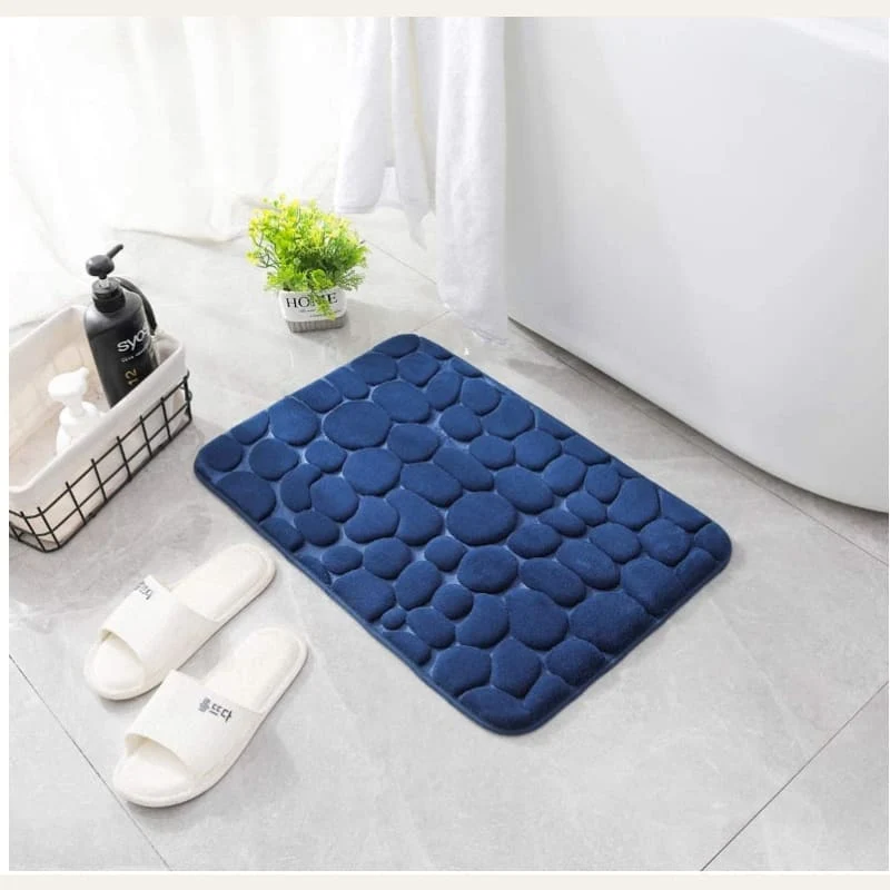 Tapis de bain antidérapant à mémoire de forme ~ GALET