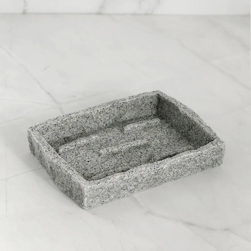 Set d'accessoires de salle de bains et WC ~ EFFET GRANITE