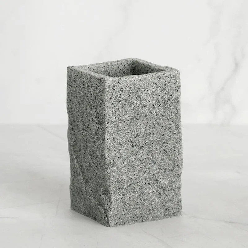 Set d'accessoires de salle de bains et WC ~ EFFET GRANITE
