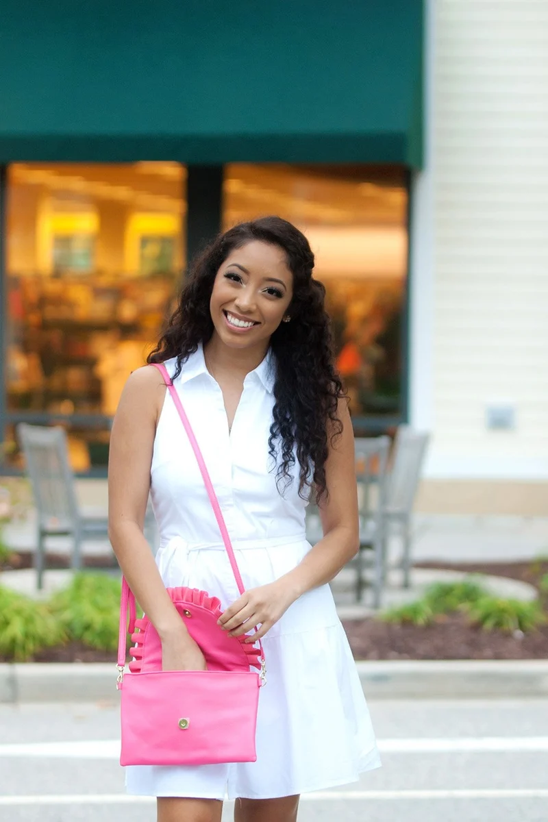 Hot Pink Chloe Purse - Personalized