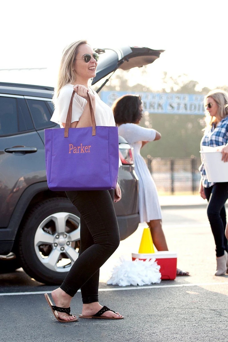 Purple Tote - Personalized