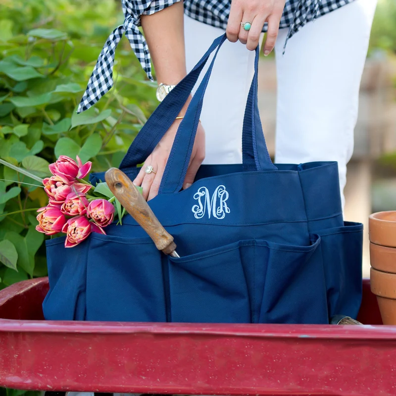 Navy Carry All Bag - Personalized