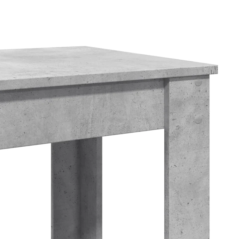 Table d’appoint multifonction 51 x 50 x 103,5 cm bois d'ingénierie gris DEC036464