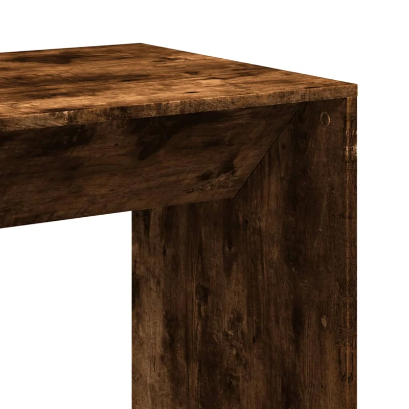 Table d’appoint multifonction 51 x 50 x 103,5 cm bois d'ingénierie marron DEC036433