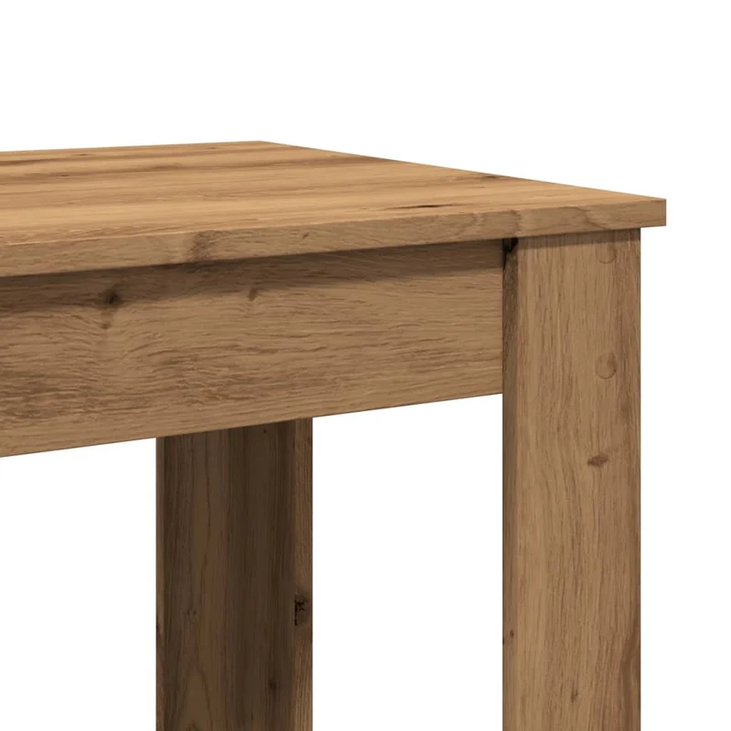 Table d’appoint multifonction 51 x 50 x 103,5 cm bois d'ingénierie couleur chêne DEC036428