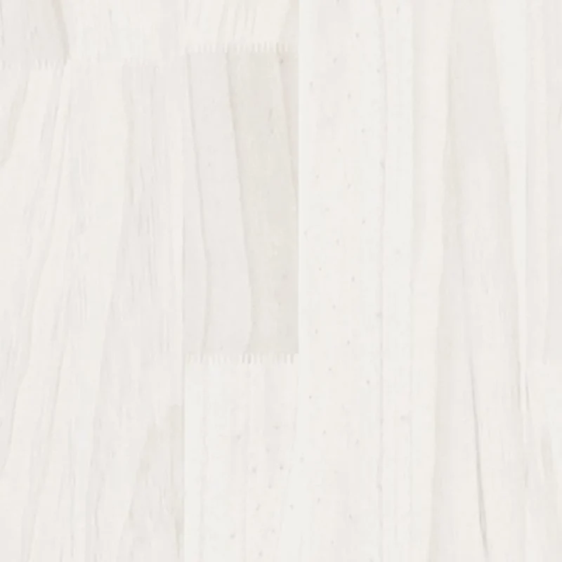 Table basse de salon design moderne 110 x 50 x 34 cm bois de pin massif blanc DEC037845