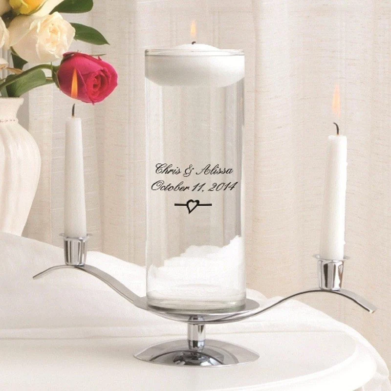 Floating Personalized Unity Candle Set