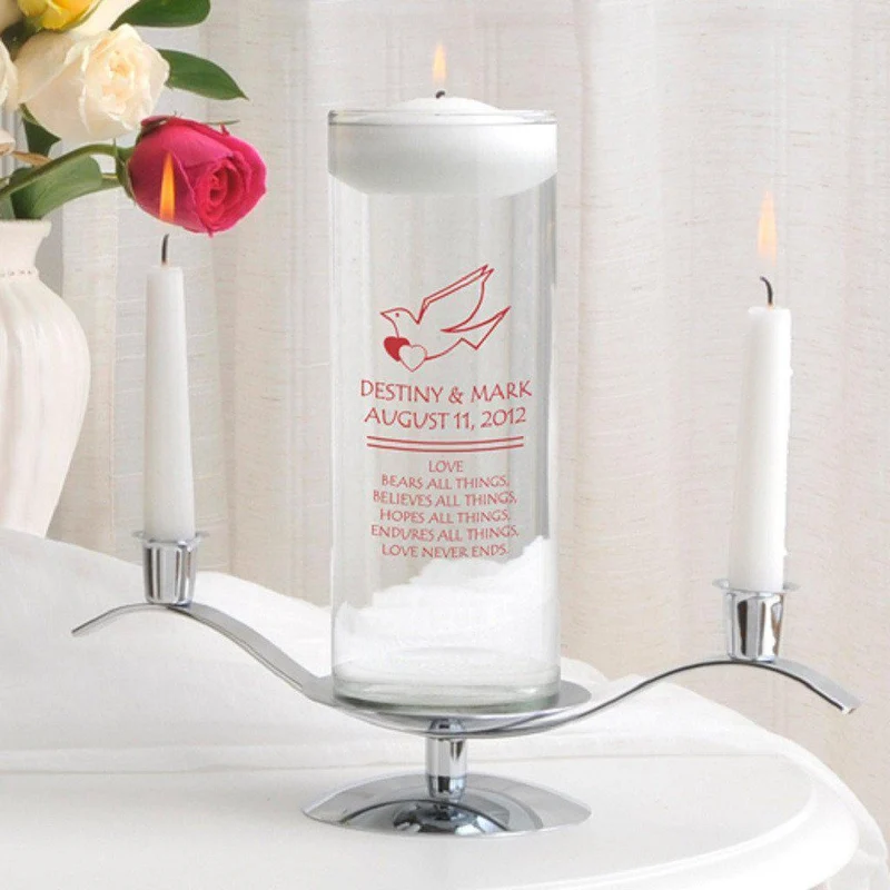 Floating Personalized Unity Candle Set