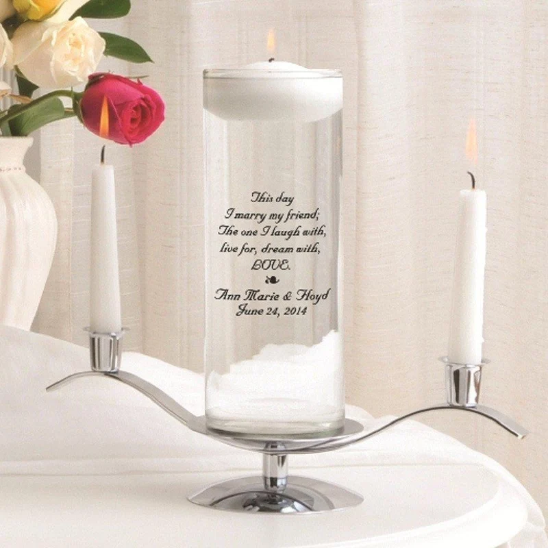 Floating Personalized Unity Candle Set