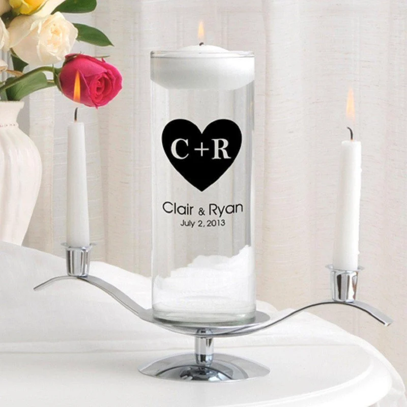 Floating Personalized Unity Candle Set