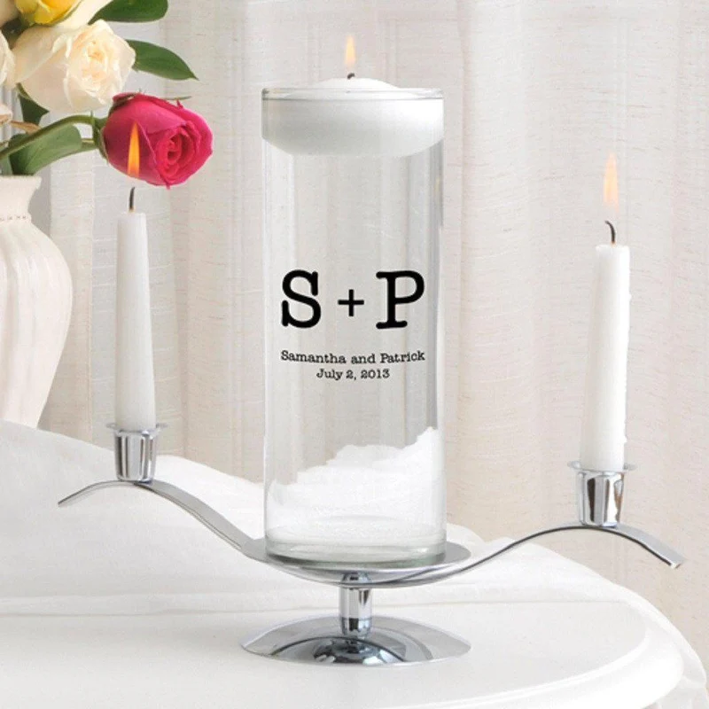 Floating Personalized Unity Candle Set