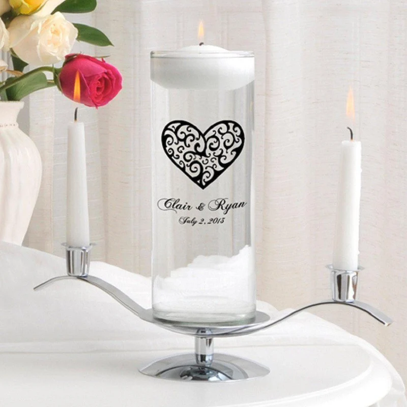 Floating Personalized Unity Candle Set