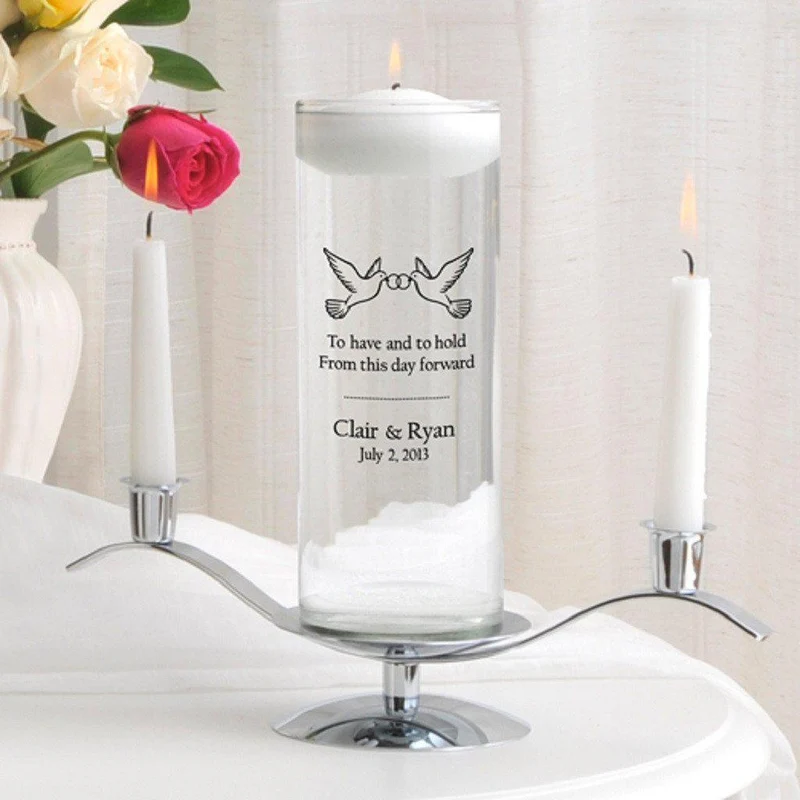Floating Personalized Unity Candle Set