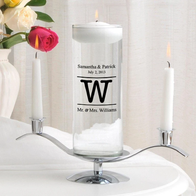 Floating Personalized Unity Candle Set