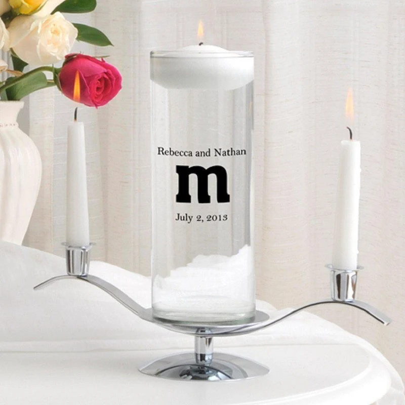 Floating Personalized Unity Candle Set